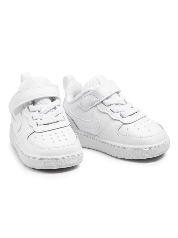 Nike Court Borough Low 2 Chaussures Blanches Noires Enfant