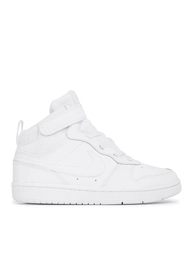Nike Court Borough Mid 2 PS Jr Chaussures montantes blanches enfant