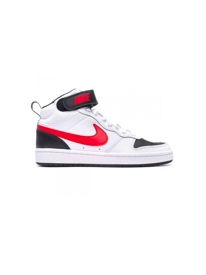 Nike Court Borough Mid 2 PSV Chaussures Montantes Blanches Enfant