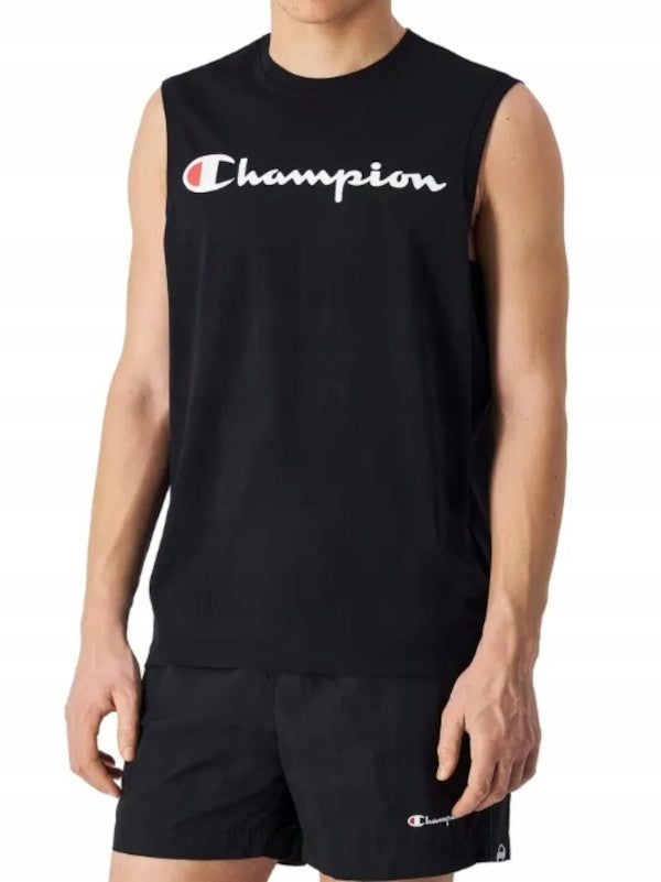 Champion U.S.A. Débardeur Sportif Bleu Homme