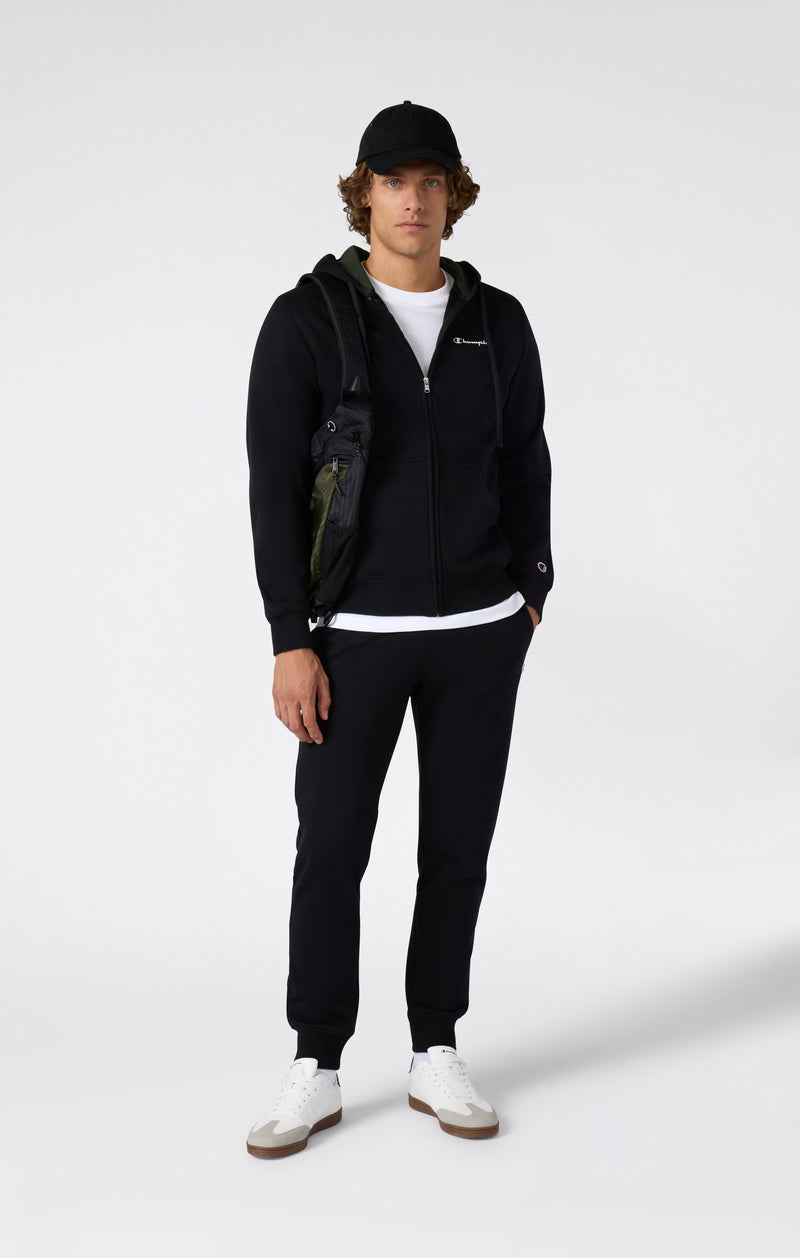 Champion Sweatsuit Completo Tuta Nera Uomo