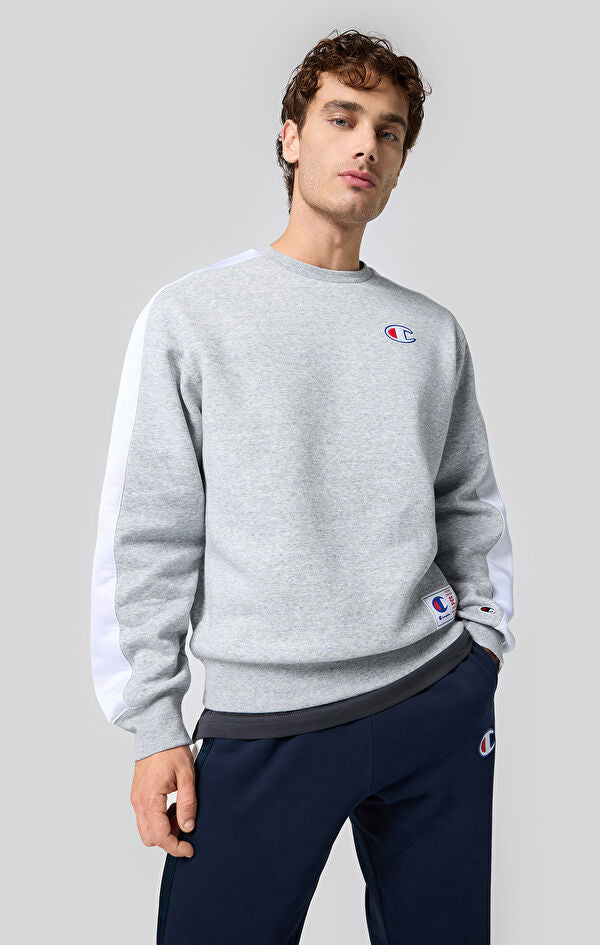 Champion Crewneck Sweats Sweat-shirt ras du cou gris homme