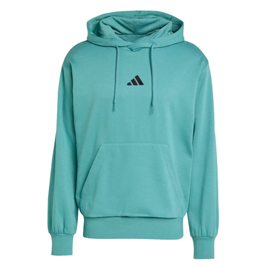 Adidas Essentials Feelcozy Sweat à Capuche Vert Homme