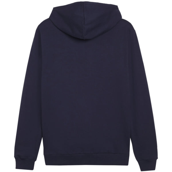 Puma Team Goal Felpa Con Chiusura Zip Cappuccio Blu Uomo