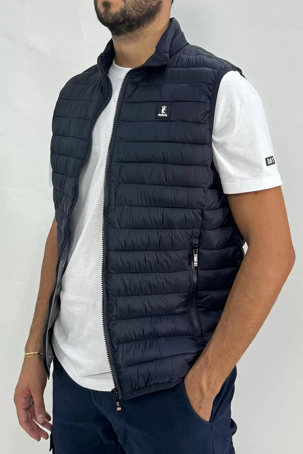 Datch Gilet Bleu Homme
