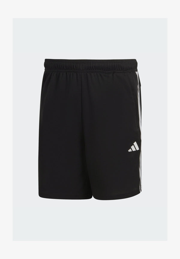 Adidas Essentials French Terry 3-Stripes Pantaloncini Neri Bianchi Uomo