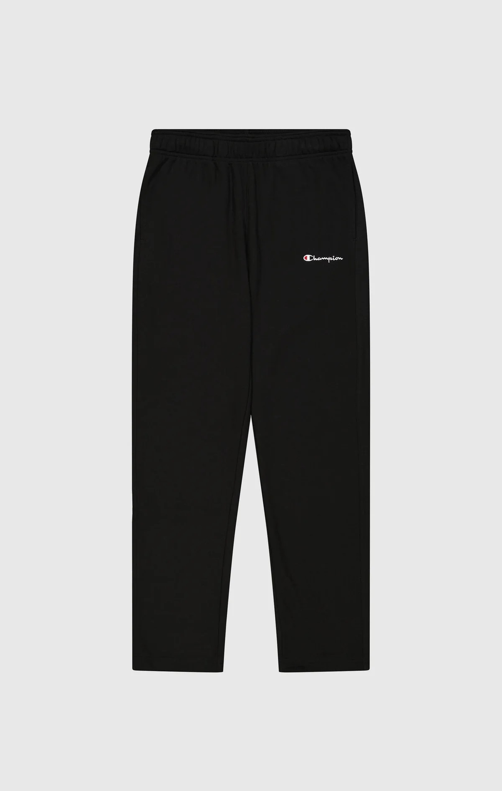 Champion Straight Hem Pantaloni Tuta Nero Uomo
