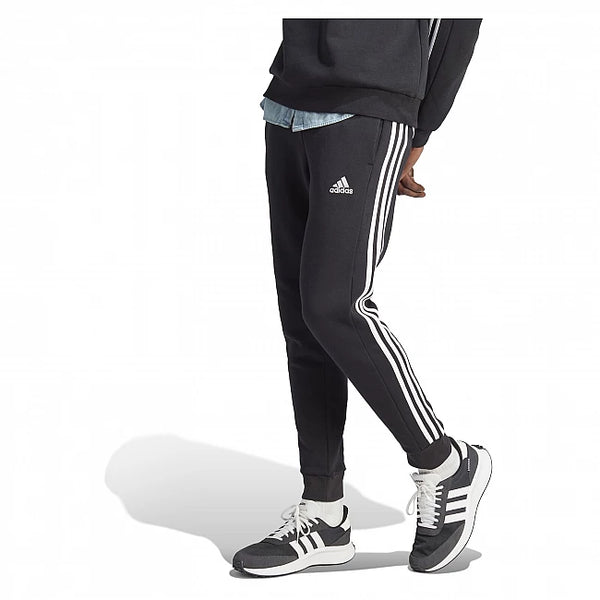 Adidas 3S Pantaloni Tuta Neri Bianchi Uomo