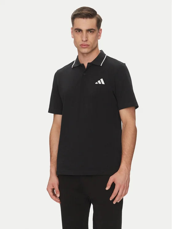 Polo Adidas Essentials bleu homme