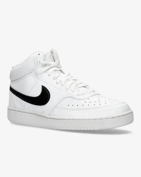 Nike Court Vision Mid Nn Scarpe Bianche Nere Uomo
