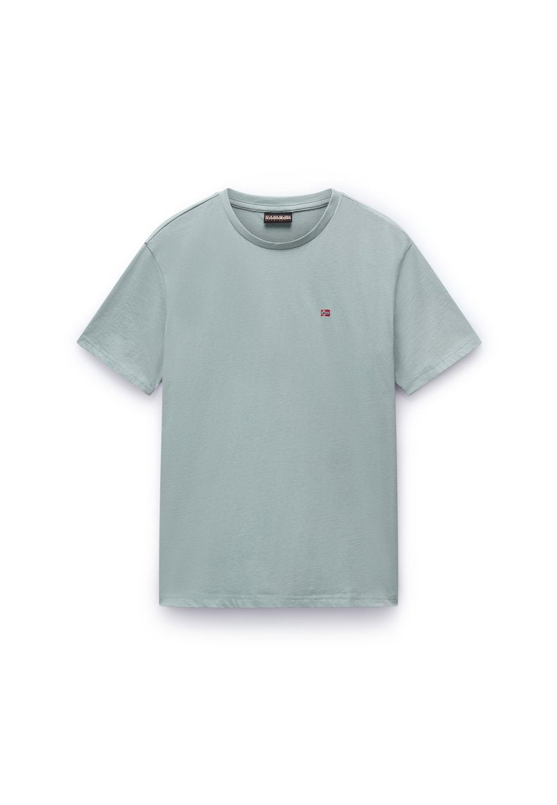 T-shirt manches courtes Napapijri Salis Vert Homme