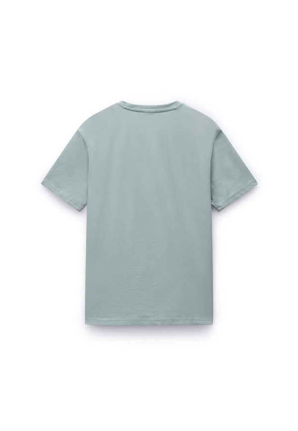 Napapijri Salis SS T-shirt Maniche Corte Verde Uomo