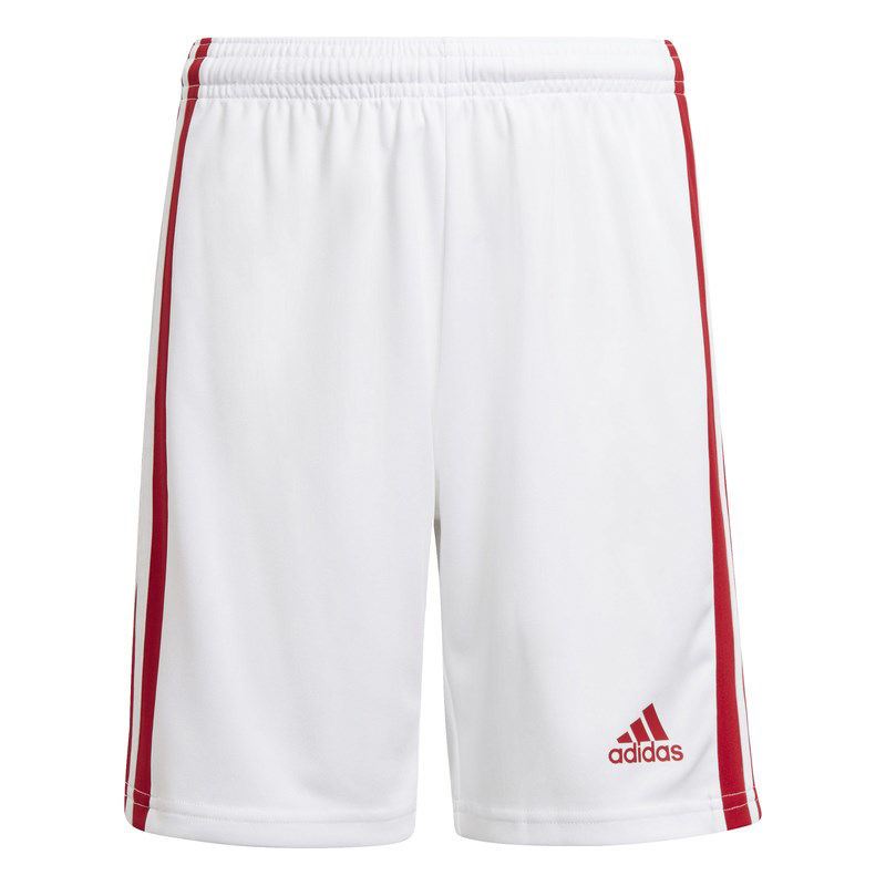 Adidas Squadra 21 Shorts de Football Blancs Rouges Homme