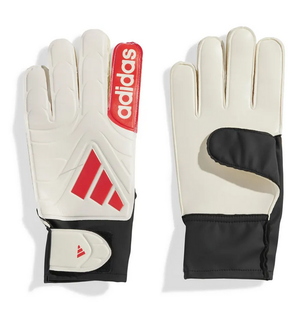 Gants de gardien de but unisexes Adidas Copa Club Blanc Rouge