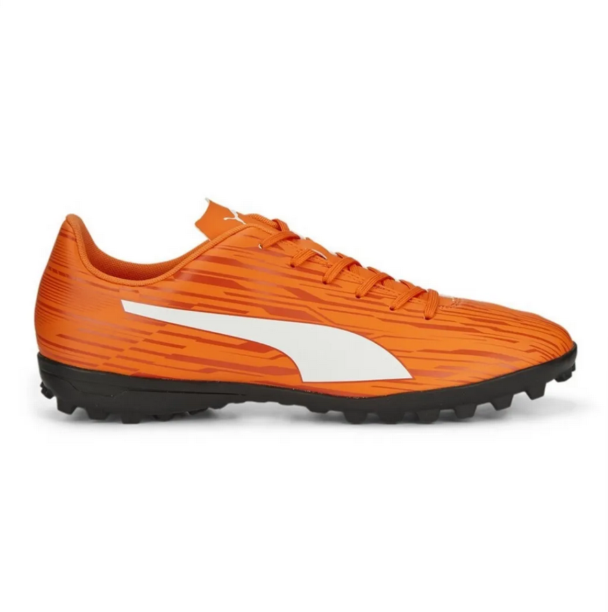 Puma Rapido III Chaussures de Football en Salle Orange Unisexe