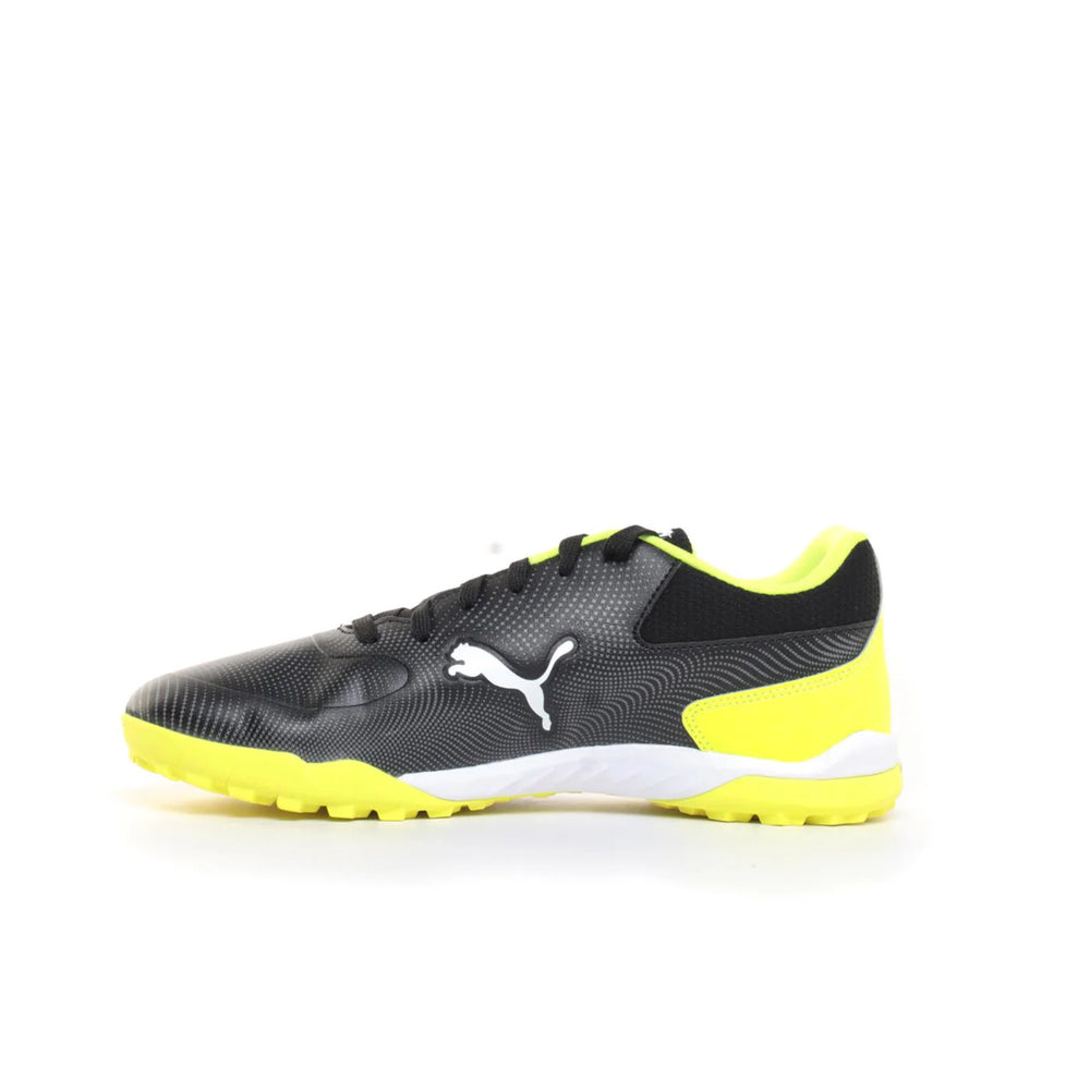 Puma Truco III TT Chaussures de football en salle Jaune Noir Unisexe