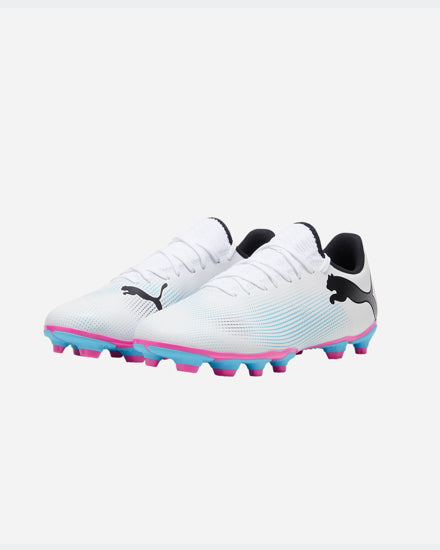 Puma Future 7 Play Fg Ag Scarpe Da Calcio Bianche Unisex