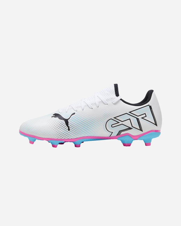 Puma Future 7 Play Fg Ag Scarpe Da Calcio Bianche Unisex