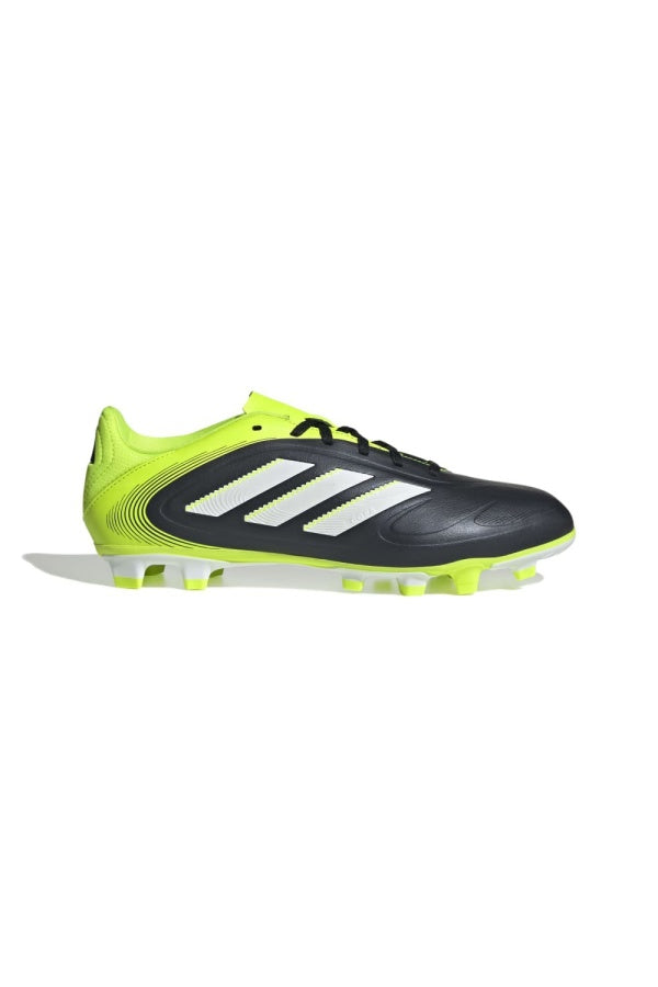 Chaussures de football Adidas Copa Pure 3 Club FG noires et jaunes unisexes