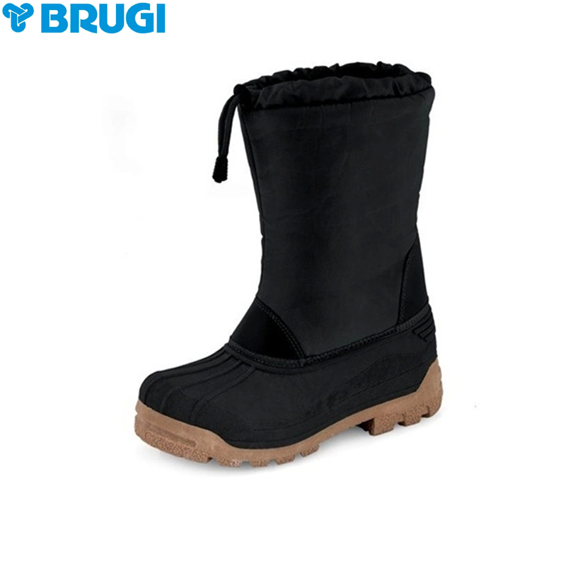 Brugi Après-Ski Noirs Enfants