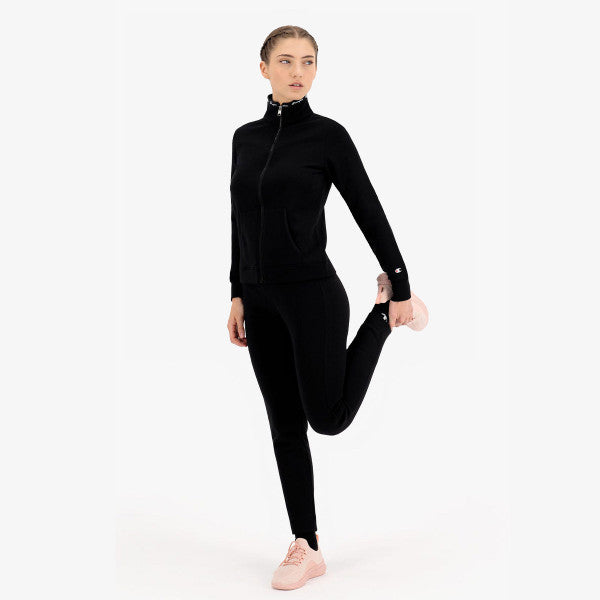 Champion Sweatsuit Completo Tuta Nero Donna