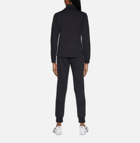 Champion Full Zip Completo Tuta Nero Donna