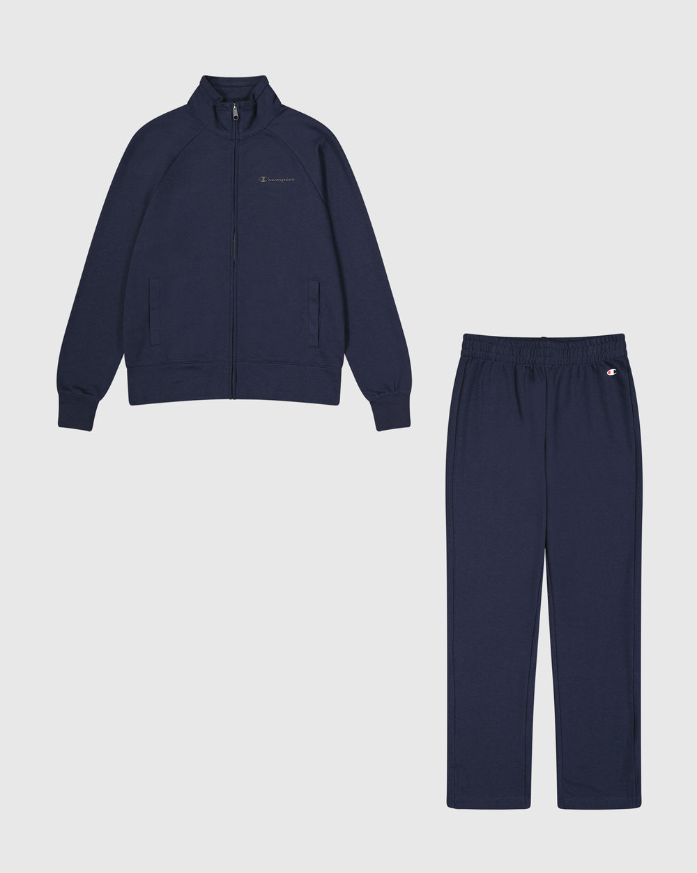 Champion Full Zip Suit W Ensemble Survêtement Bleu Femme