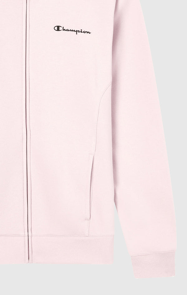 Champion Full Zip Suit Completo Tuta Rosa Nero Donna