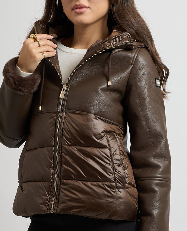 Yes Zee Softshell Parka Marrone Donna