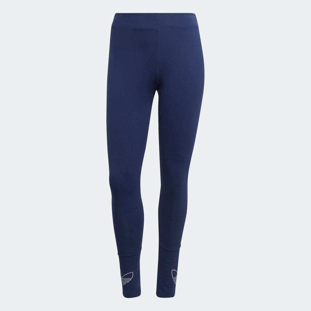 Legging de sport imprimé Adidas bleu pour femme