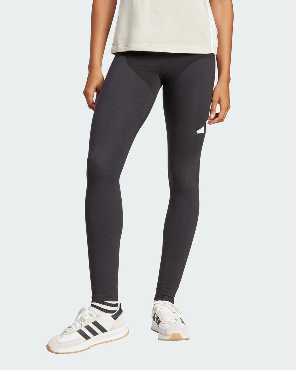 Collant Adidas Essentials Noir Blanc Femme