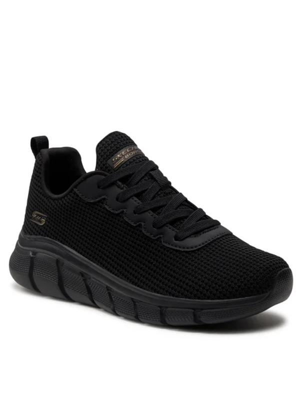 Skechers Bobs Sport B Flex Visionary Essence Chaussures Noires Femme