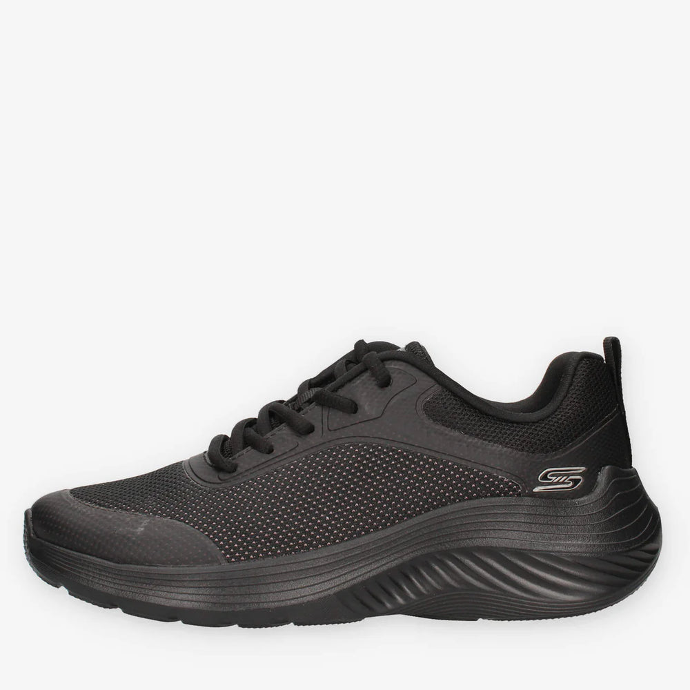 Skechers Bobs Squad Waves Scarpe Nere Donna