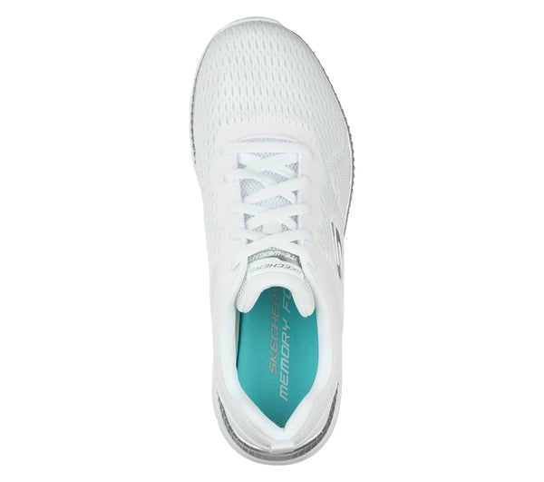 Skechers Bountiful Chaussures Blanches Femme