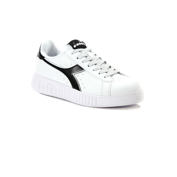 Diadora Game P Step Scarpe Bianche Nere Donna
