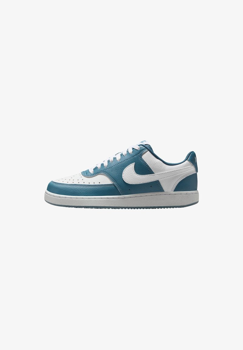 Nike Court Vision Low Next Nature Chaussures Blanches et Bleues Femme