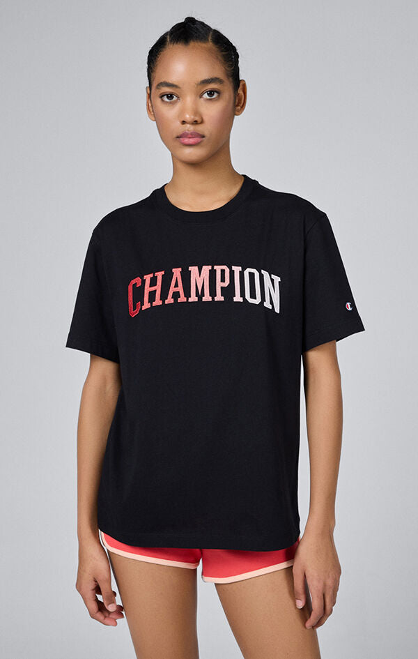 Champion Legacy Icons T-Shirt Nera Donna