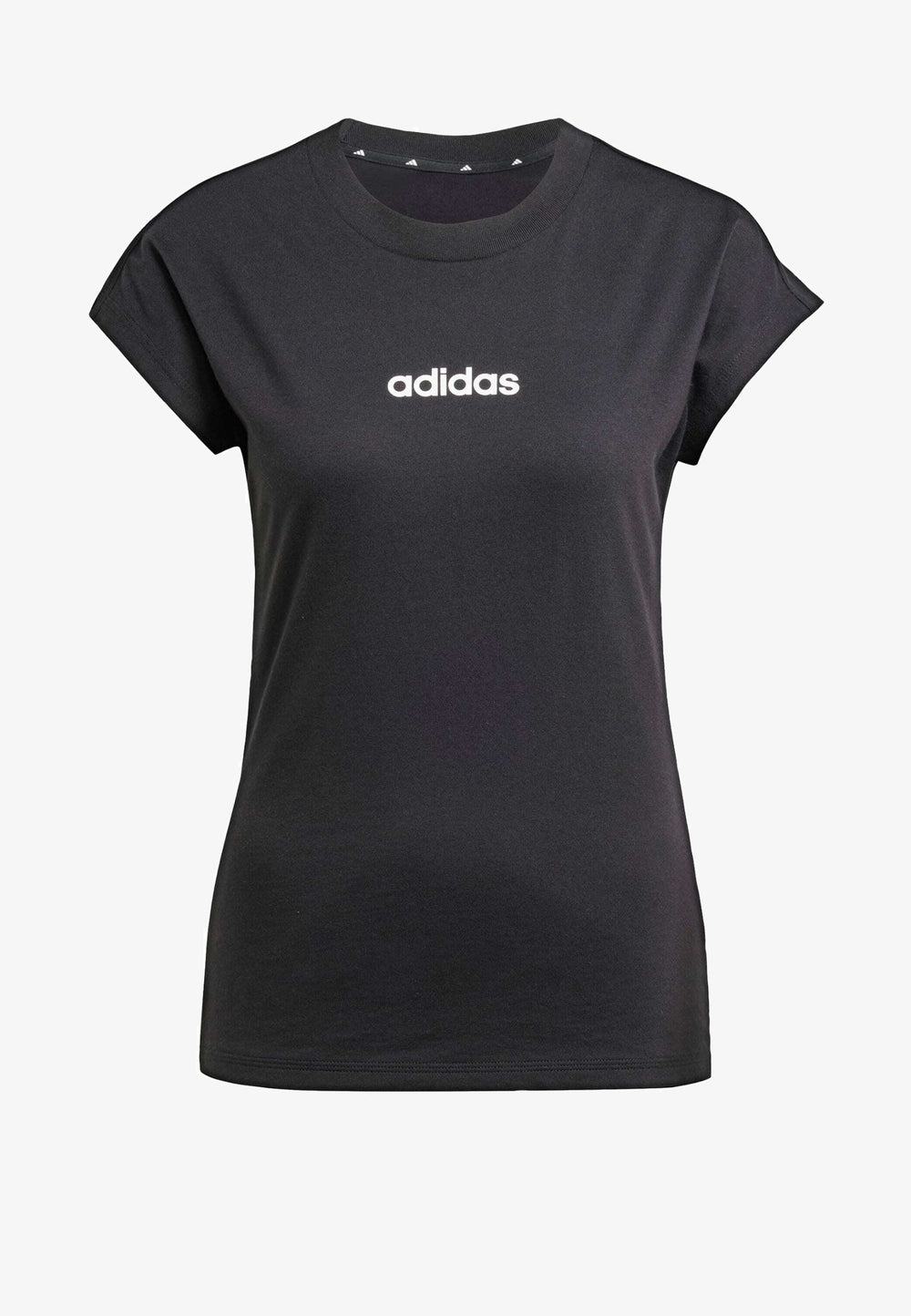 T-shirt Adidas Essentials Linear Noire Femme