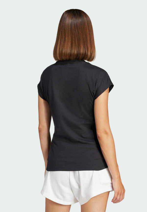 Adidas Essentials Linear T-Shirt Nera Donna