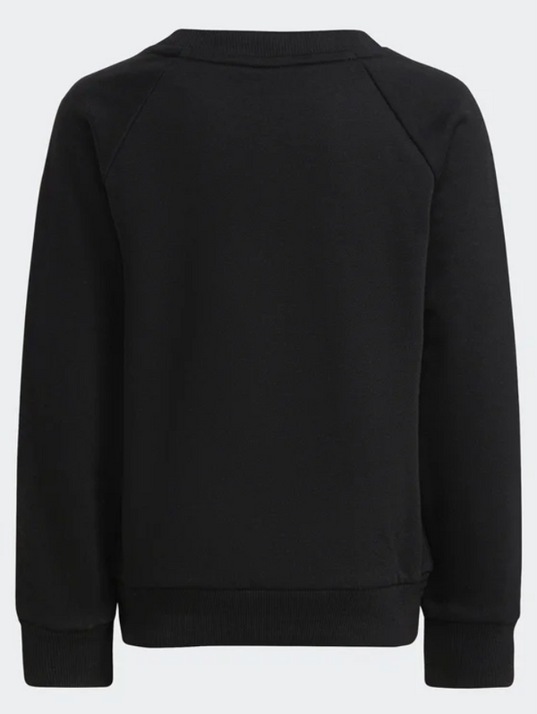 Adidas Ensemble de survêtement Essentials Logo French Terry Noir Enfant