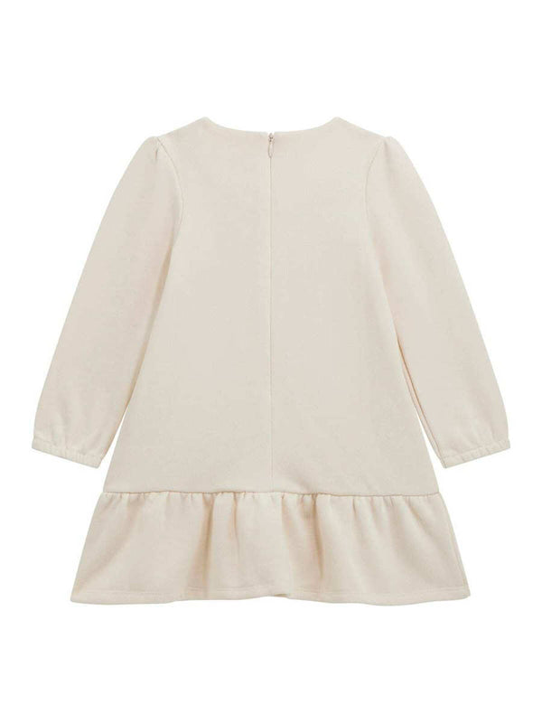 Guess Kids Vestito Beige Rosso Bambina