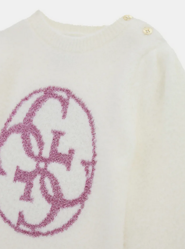 Guess Baby Set 2 Pezzi Rosso Oro Bambina