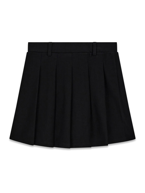 JUPE COURTE PLISSÉE NOIRE SOUPLE GUESS