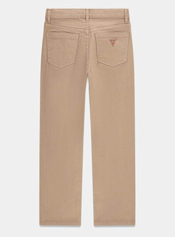 GUESS JEANS GARÇON COULEUR CAFÉ AJUSTABLE À LA TAILLE