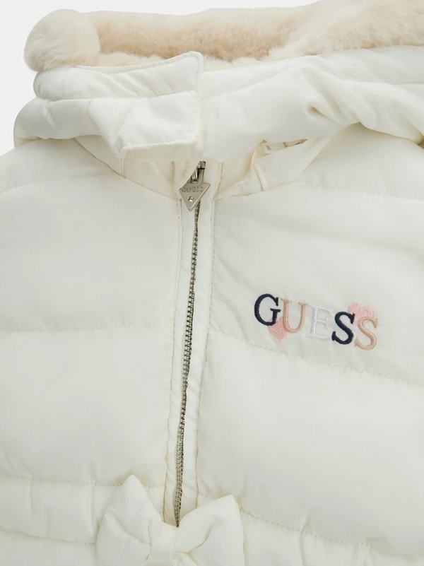 Guess Blouson Bébé Fille Beige
