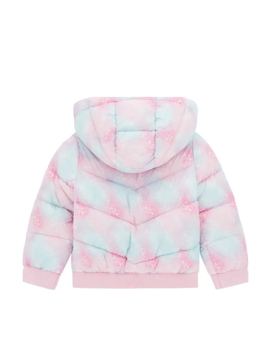 Guess Kids Blouson à Capuche Multicolore Fille