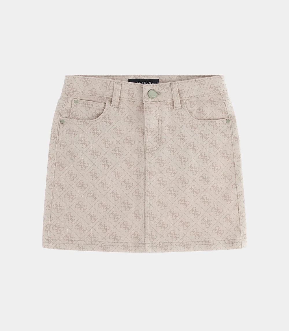 Guess Gonna Rosa Denim Logata Bambine Ragazze