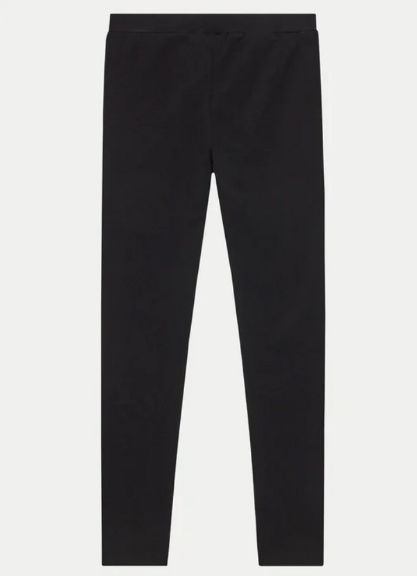 Guess Leggings Noir avec Strass Multicolores Enfant