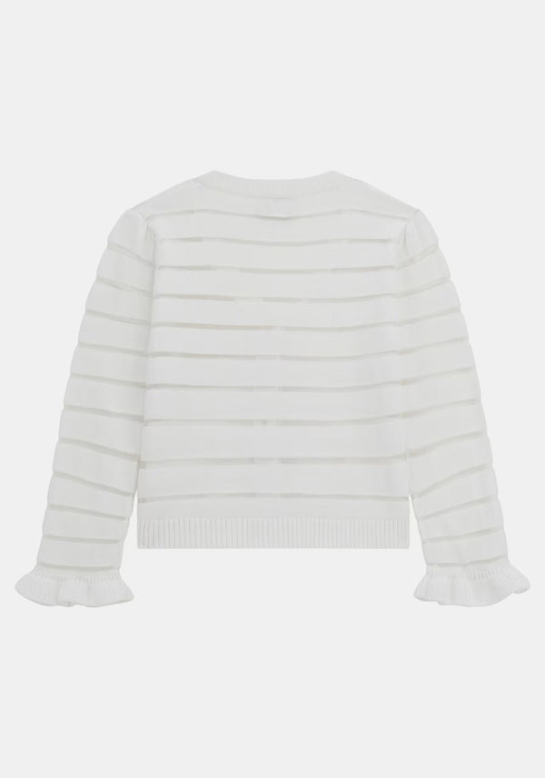 Cardigan Guess Enfant-Kids Blanc Fille