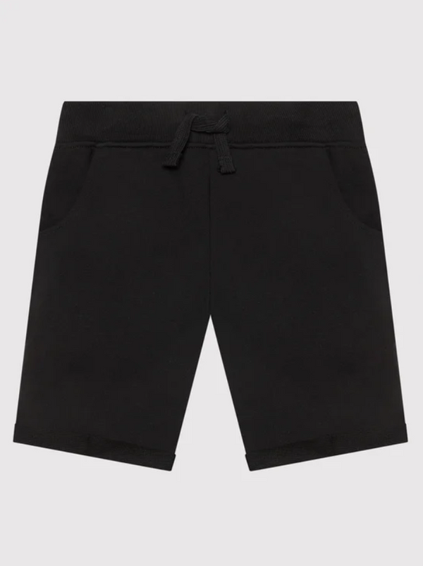 Guess Active Bermuda Garzato Nero Bambini Ragazzi